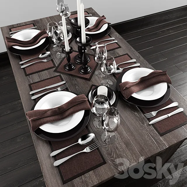 Tableware 3DModel