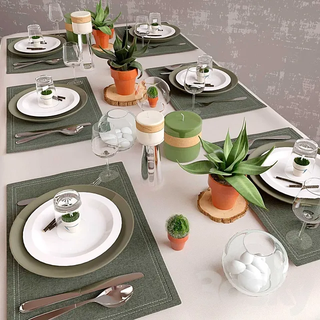 Tableware 3D Model