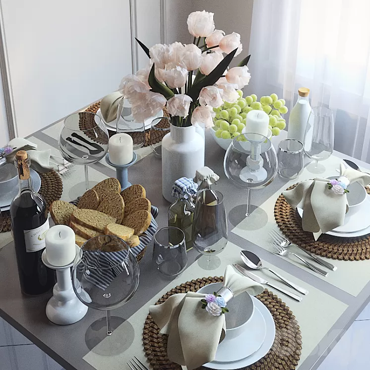 Tableware 6 3D Model