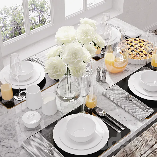 Tableware by Crate&Barrel 3DModel