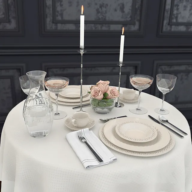Tableware Ralph Lauren 3DModel