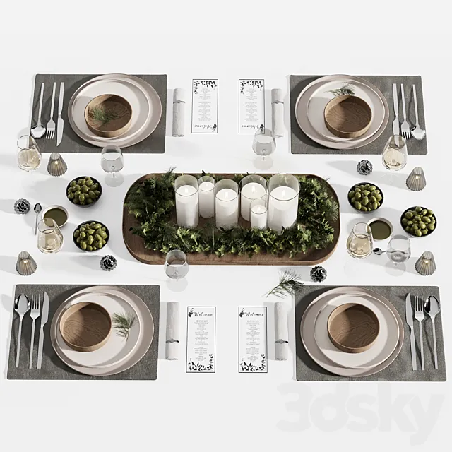 tableware set3 3DModel