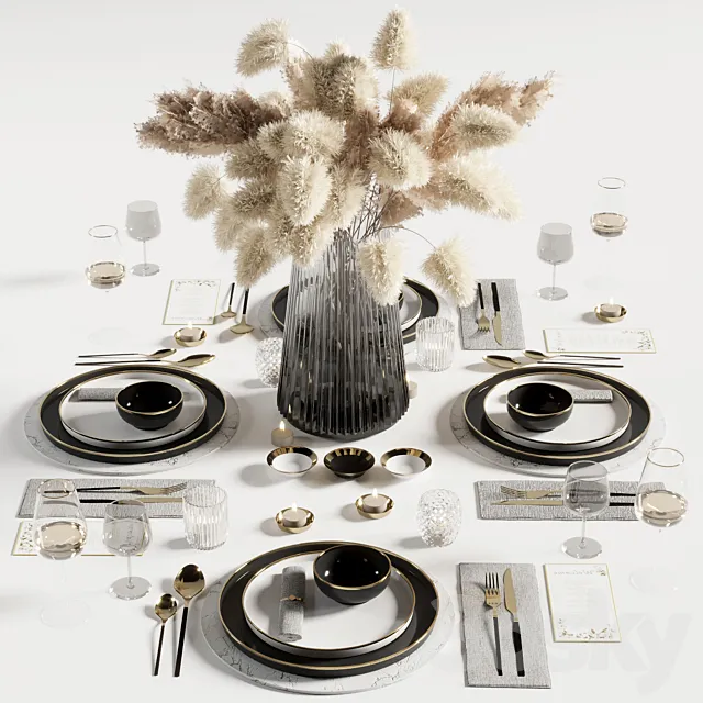 tableware set6 3DModel