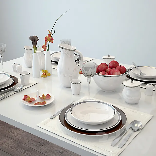 Tableware VINTAGE 3DModel