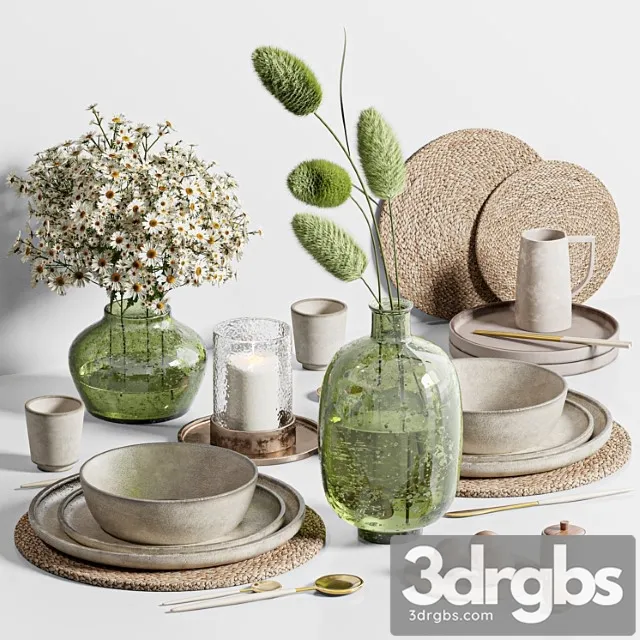 Tableware006 3D Model Free