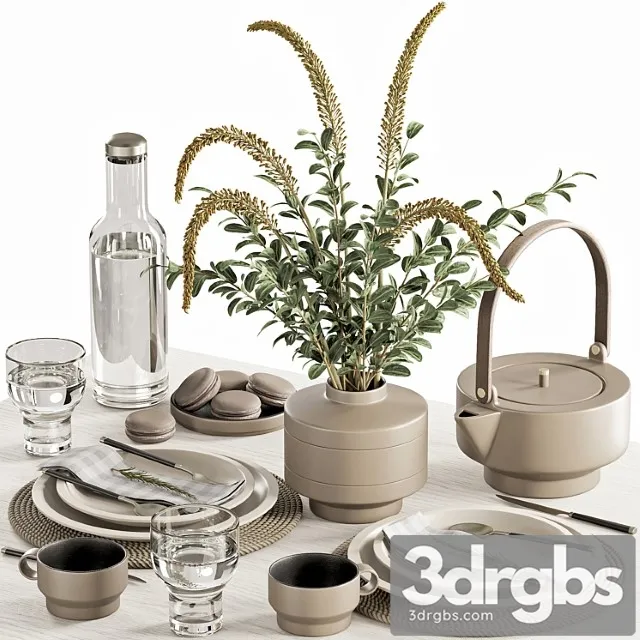 Tableware05 3D Model Download