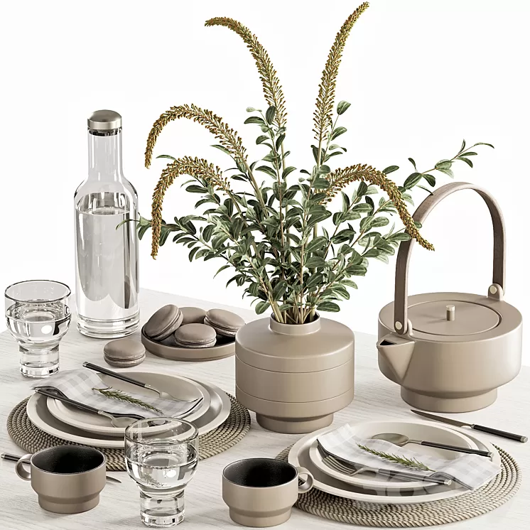 tableware05 3D Model Free