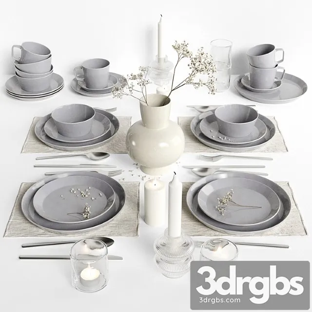 Tablewear 04 3D Model Free