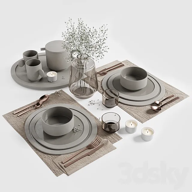 Tablewear_01 3DModel