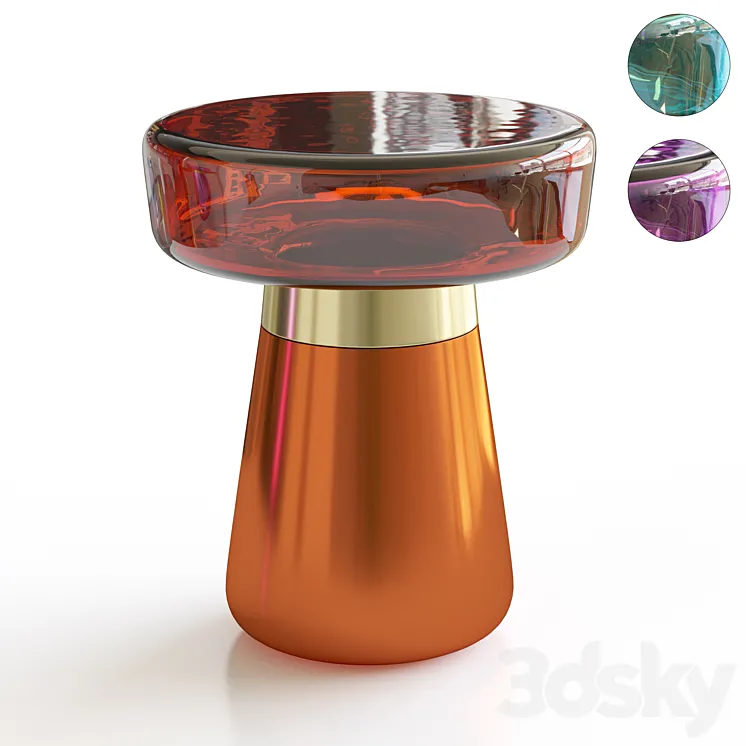 Taboo side table by Essential home 3D Model Free