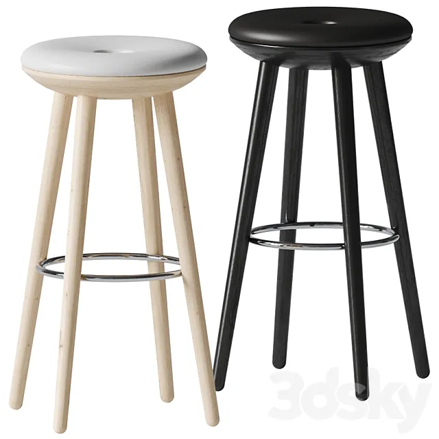 TABOURET DE BAR - Miliboo 3D Model