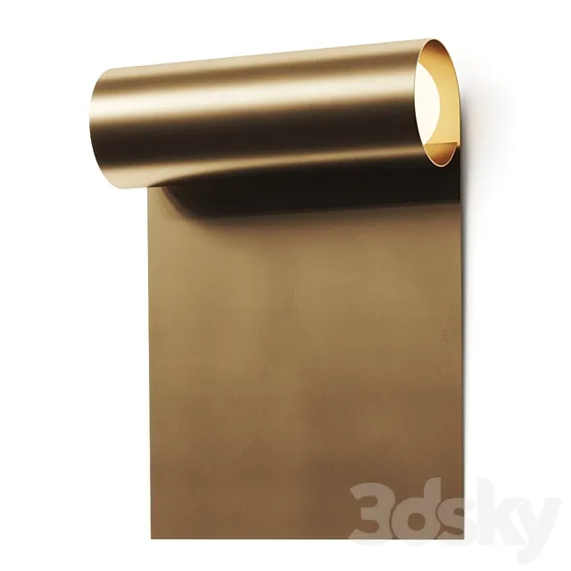 Tacchini Doric Wall Lamp 3D Model