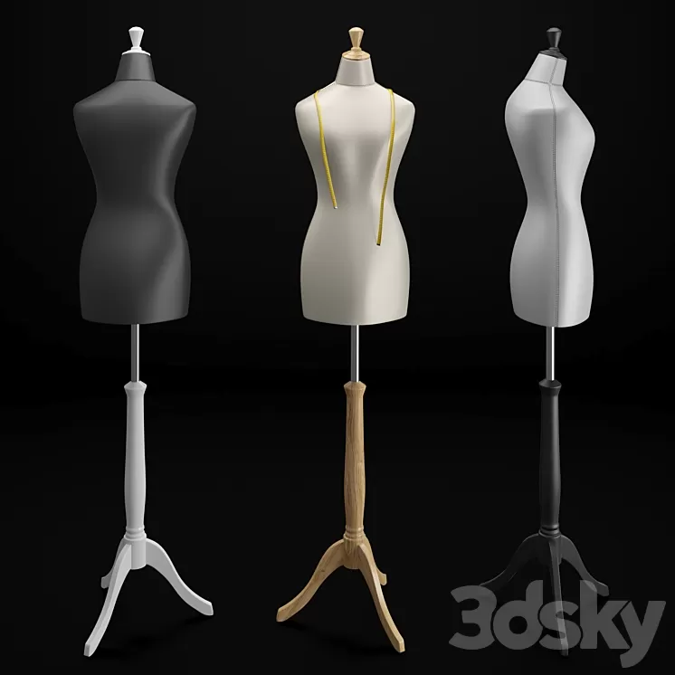 Tailor’s mannequin 3D Model