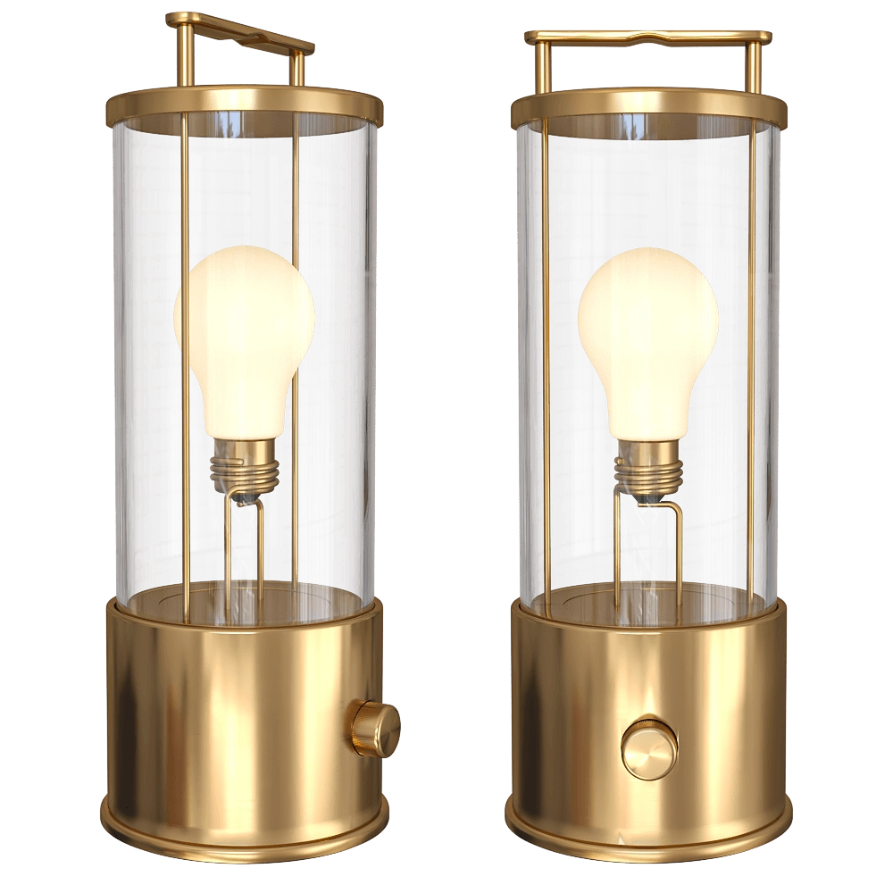 Tala - Table lamp The Muse Brass 3D Model