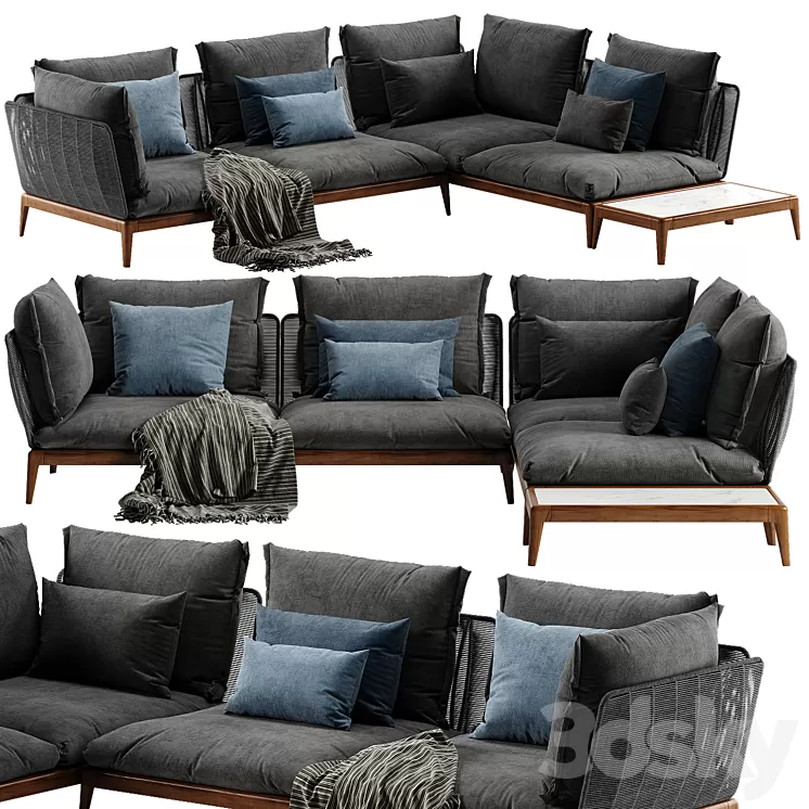 Talenti Cruise sofa 2 3D Model