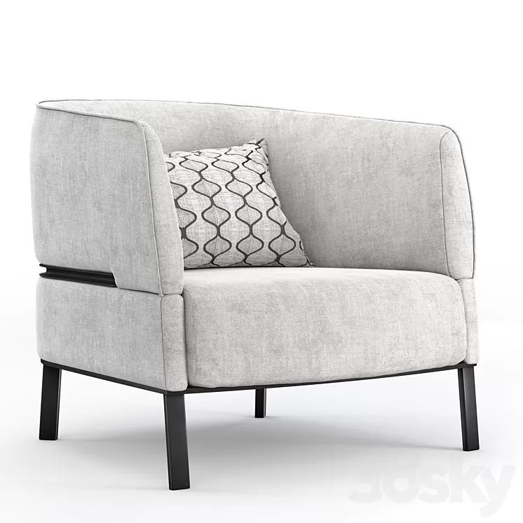 Talenti EDEN Garden armchair 3D Model