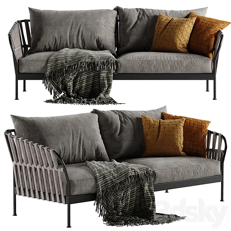 Talenti frame sofa 3D Model Free