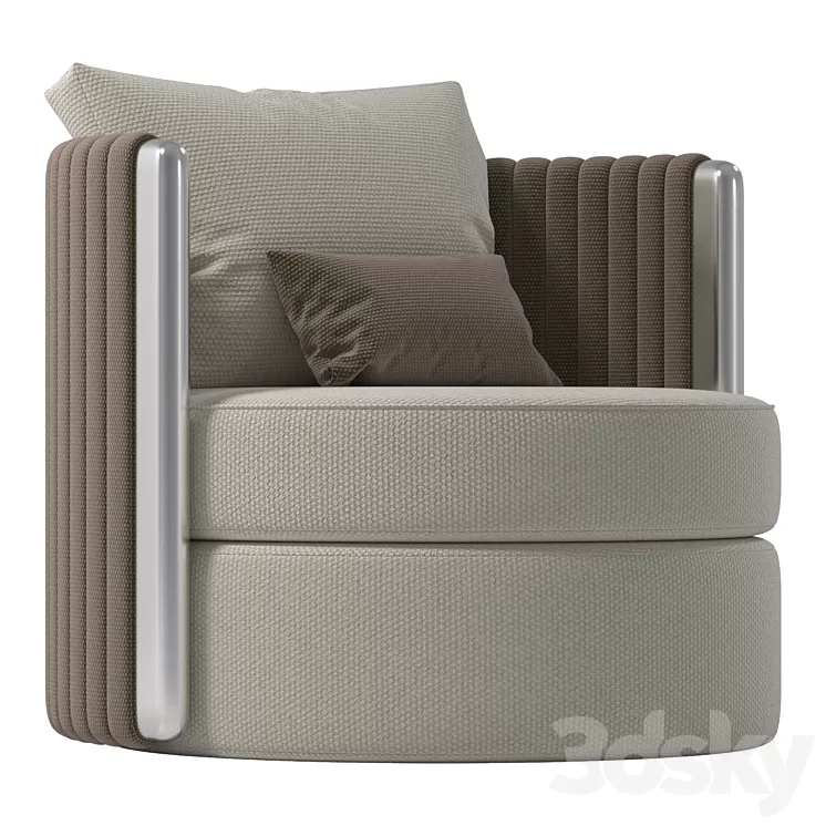 Talenti-poltrona George 3D Model Free