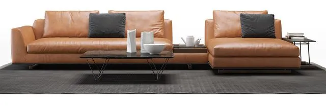 Tama Living sofa. Oki Table 3D Model