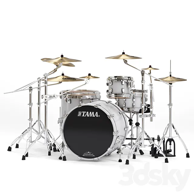 Tama Performer Drum Kit 3DModel