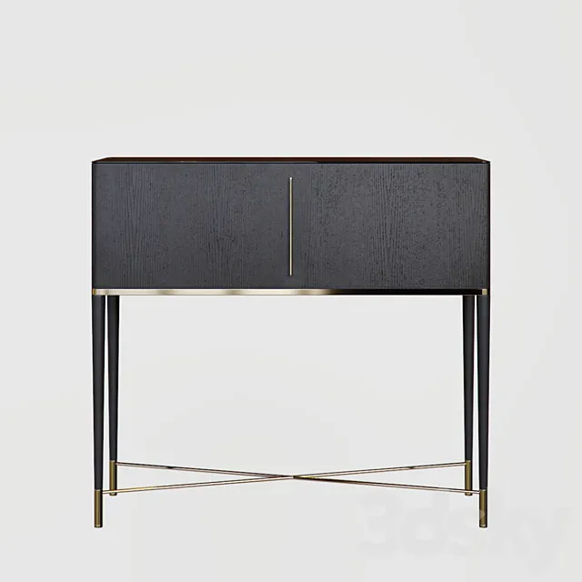 Tama Secretaire by Carlo Colombo 3D Model