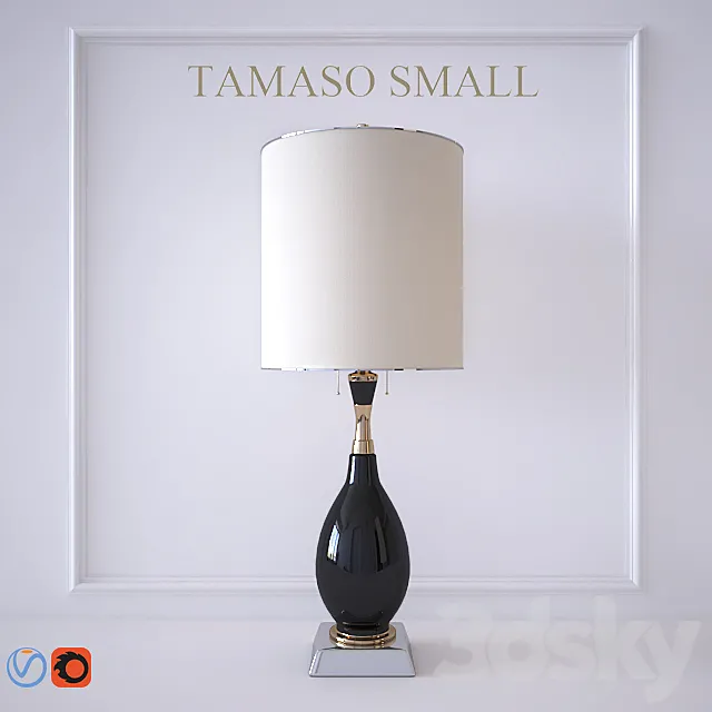 TAMASO SMALL TABLE LAMP 3DModel