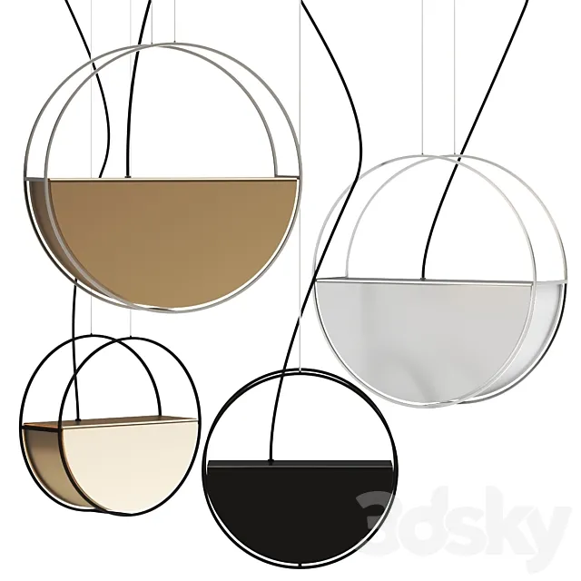 Tambour by Vesoi Pendant Lamp 3DModel