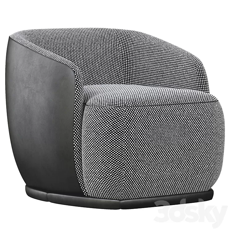 Tamino armchair 3D Model