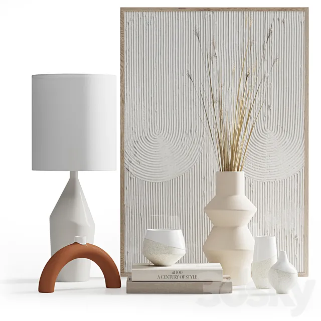 tan_deco_set 3DModel