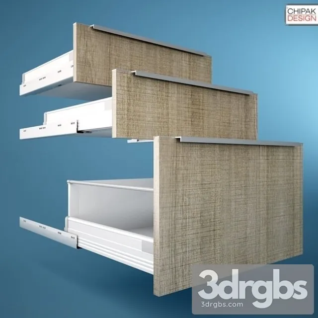 Tandembox Blum 3D Model Free