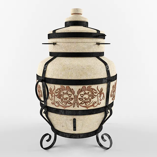 tandoor 3D Model