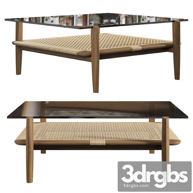 Tangali Coffee Table 3D Model Free