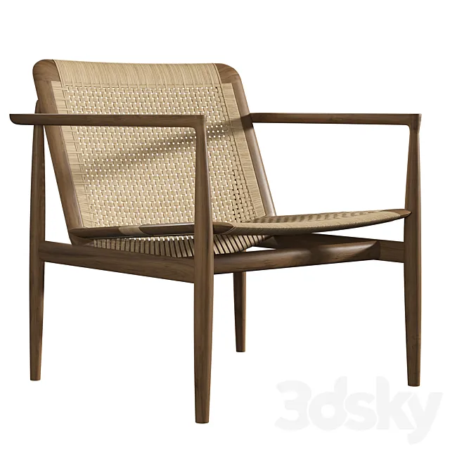 Tangali Modular Chair 2 Arm 3DModel