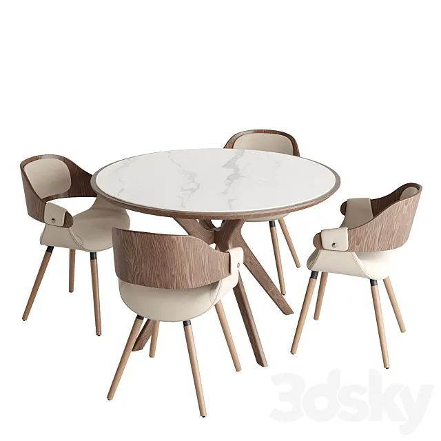 Tango dining table and Jody chairs Free Download