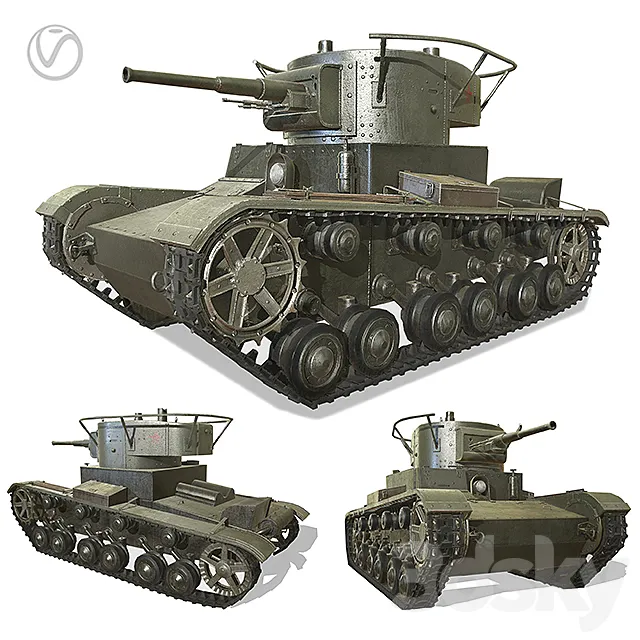 Tank 3DModel