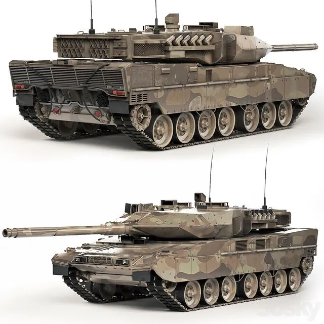 Tank Leopard 2A7V 2016 Free Download