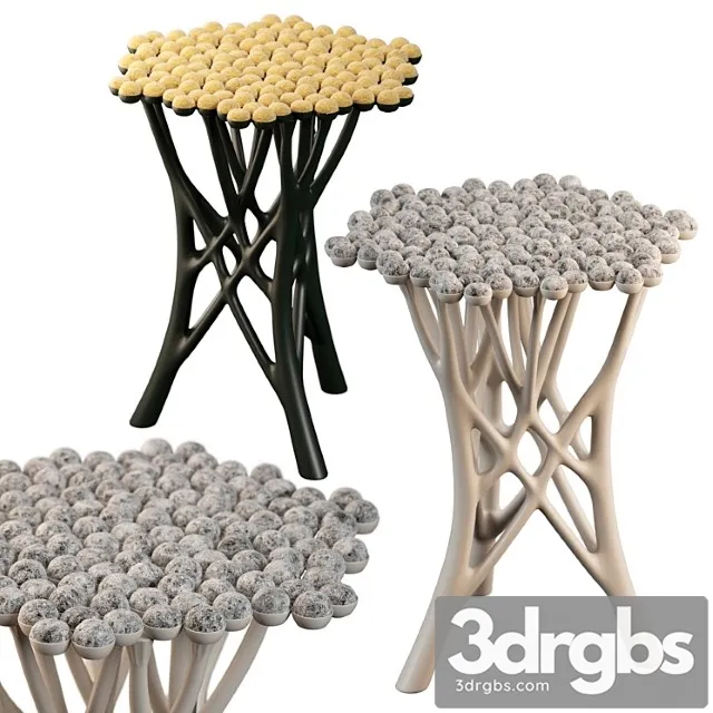 Tansy Stool 3D Model Free