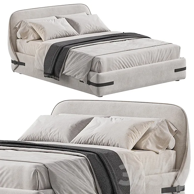 Tape bed by Novamobili 3D Model