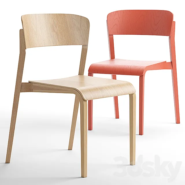 Tapered Chair 3D Model
