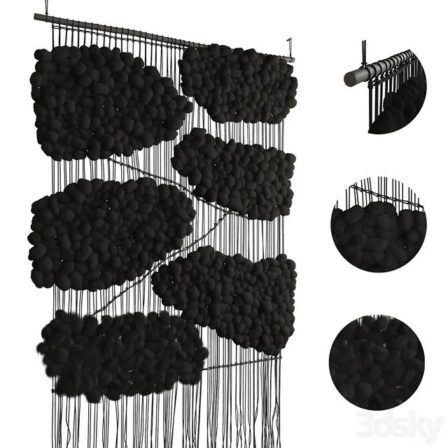 Tapestry Cloud Black by Helen Loom Free Download