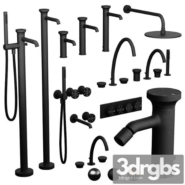 Taps Gessi Origini Faucet Set 3D Model Free