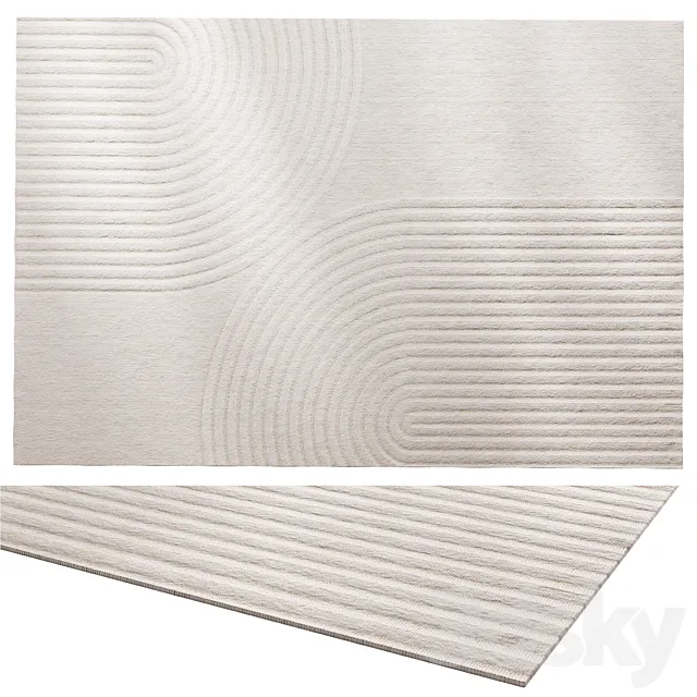 Taro rug from Benuta 3D Model