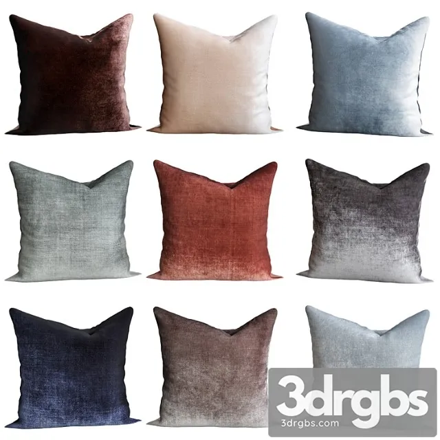 Tarus velvet decorative 3D Model Free