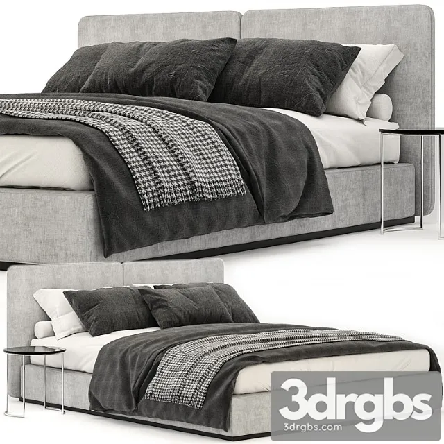 Tatlin lightgray bed