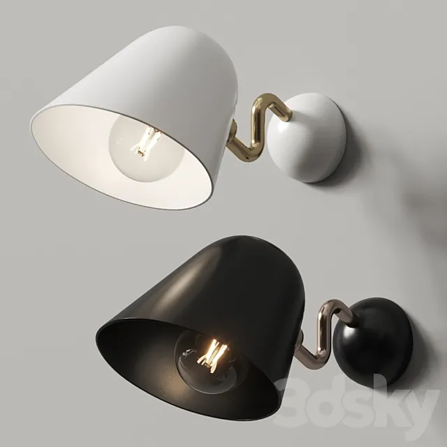 Tato Beghina Applique Wall Lamp 3DModel