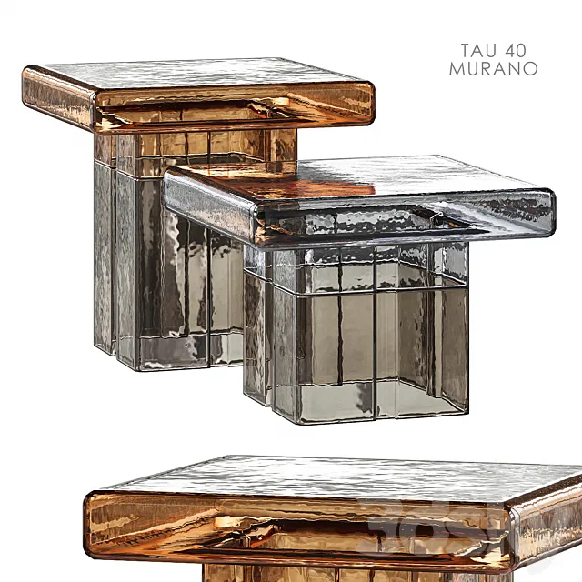 TAU 40 MURANO coffee table 3D Model