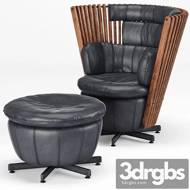 Tavarua arm chair, tavarua ottoman