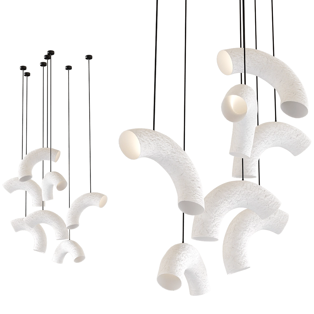 Tayga Design - Pendant lamps Barashki 3D Model