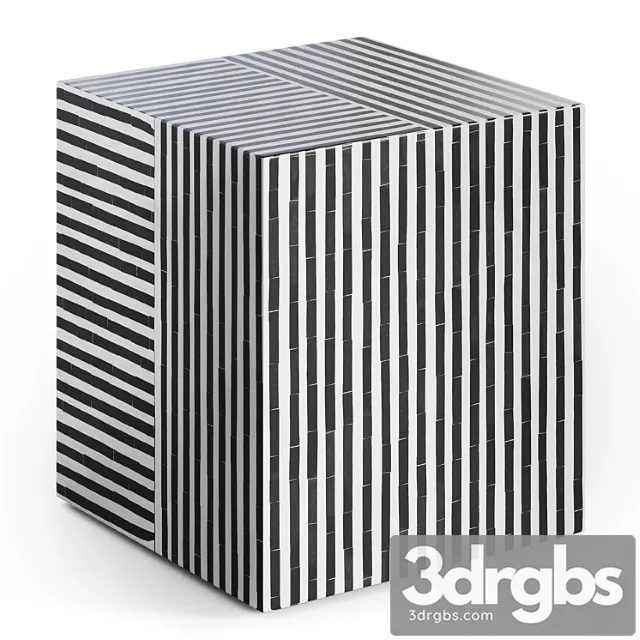 Taylor bone inlay side table by cb2 2 Free Download