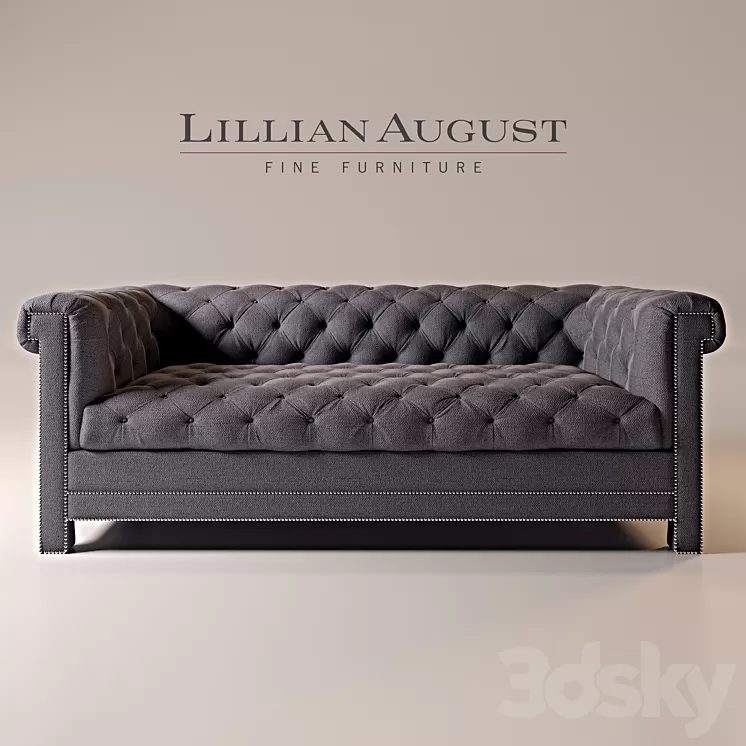 Taylor Mid-Sofa / Lillian August 3D Model